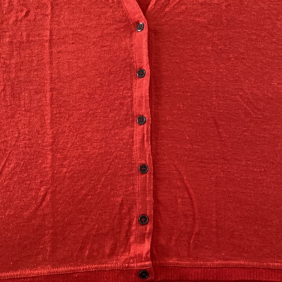 Eileen Fisher Linen Button Shirt - Picture 5 of 8